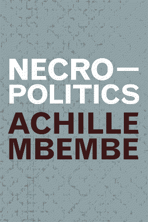 Book cover of Necropolitics